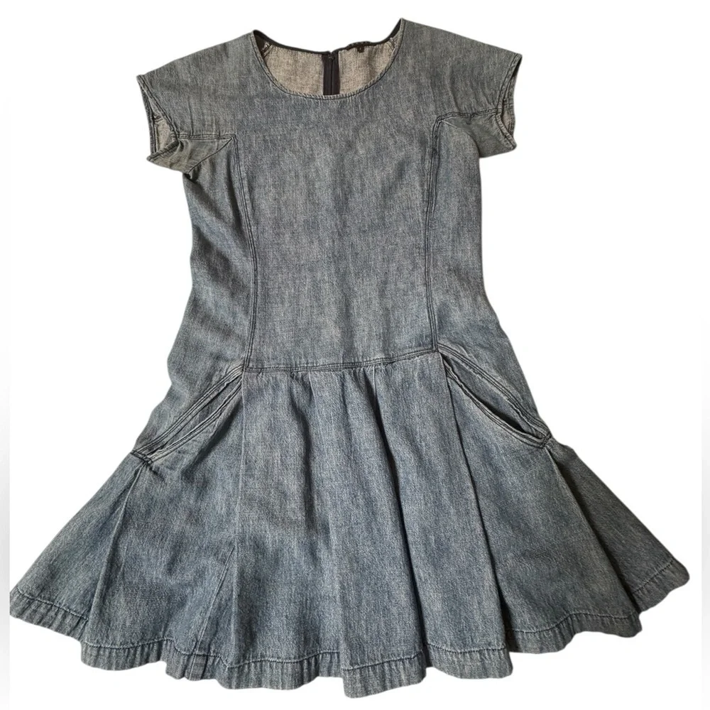 guess denim dress womens Destiny Twin Blues | front pockets Elegant Long Midi Single Code:EV 1 white floral